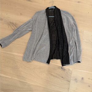 Dunes linen Cardigan -
Natural/Black